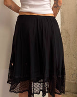 Black Skirt - L