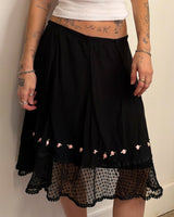 Black Skirt - L