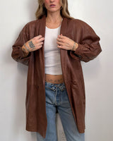 Italian Leather Jacket - M