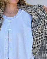 Plaid Button Up - L