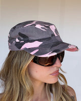 Pink Camo Cadet Hat
