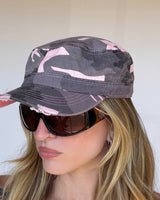 Pink Camo Cadet Hat