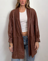 Italian Leather Jacket - M